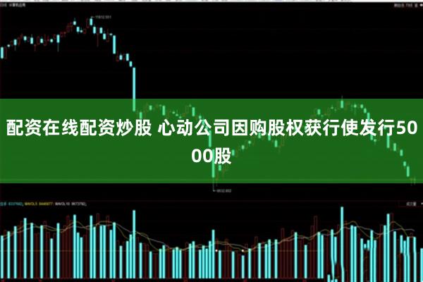 配资在线配资炒股 心动公司因购股权获行使发行5000股